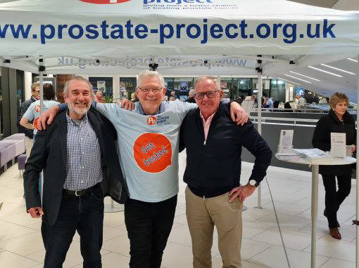£15,000 Donation to the Prostate Project £15,000 Donation to the Prostate Project