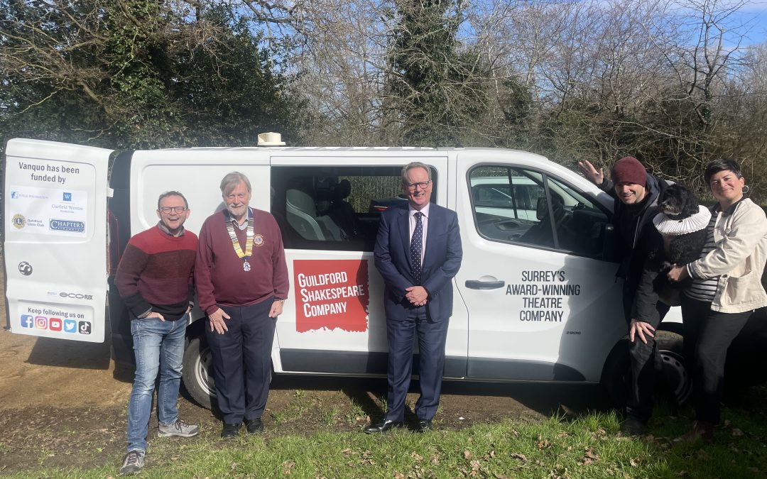 New van for Guildford Shakespeare Company