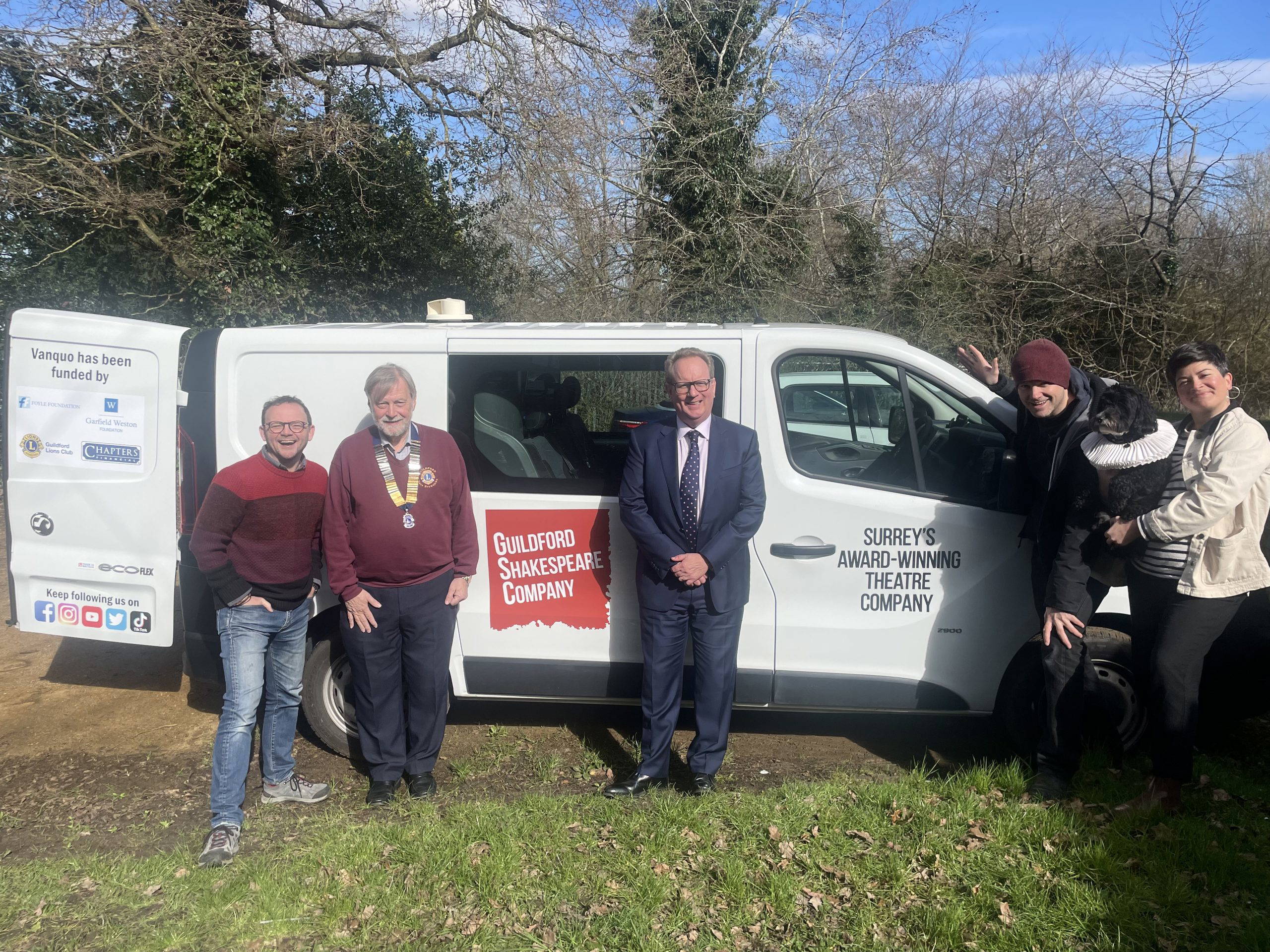 New van for Guildford Shakespeare Company