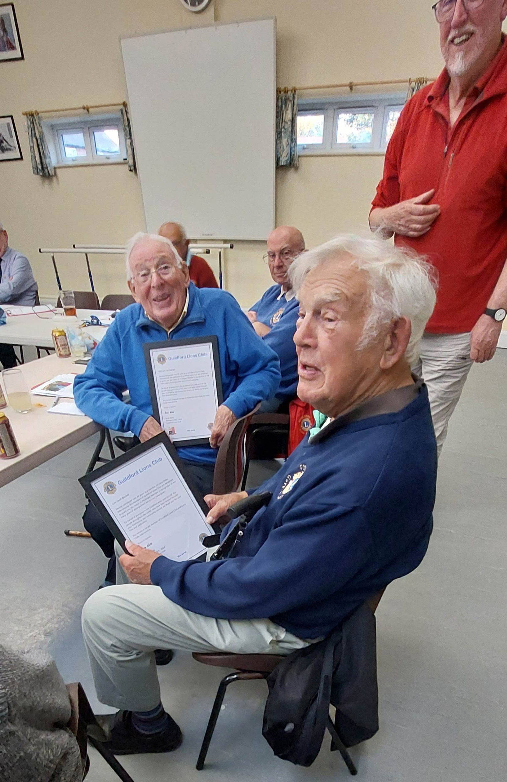 Honours for senior Lions